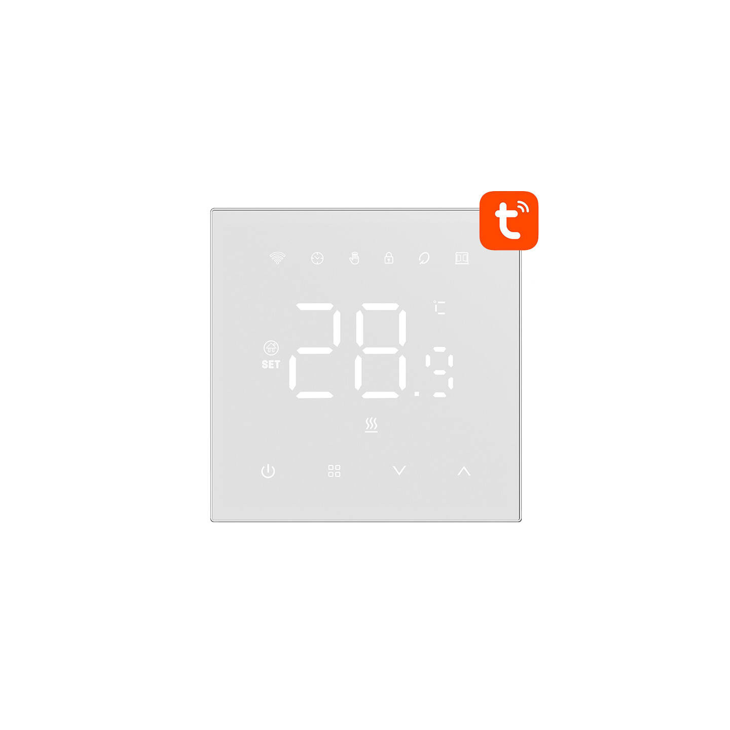 Smart thermostat Avatto WT410-16A-W electric heating 16A WiFi