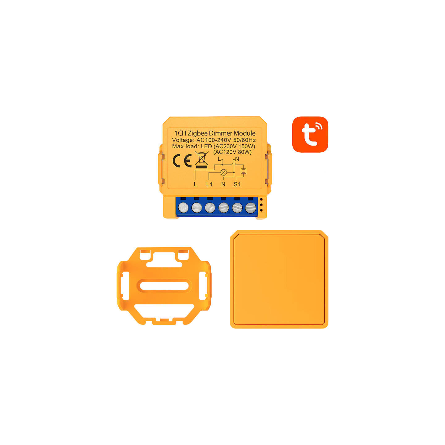 Smart socket switch ZigBee Avatto ZDMS16-1 TUYA