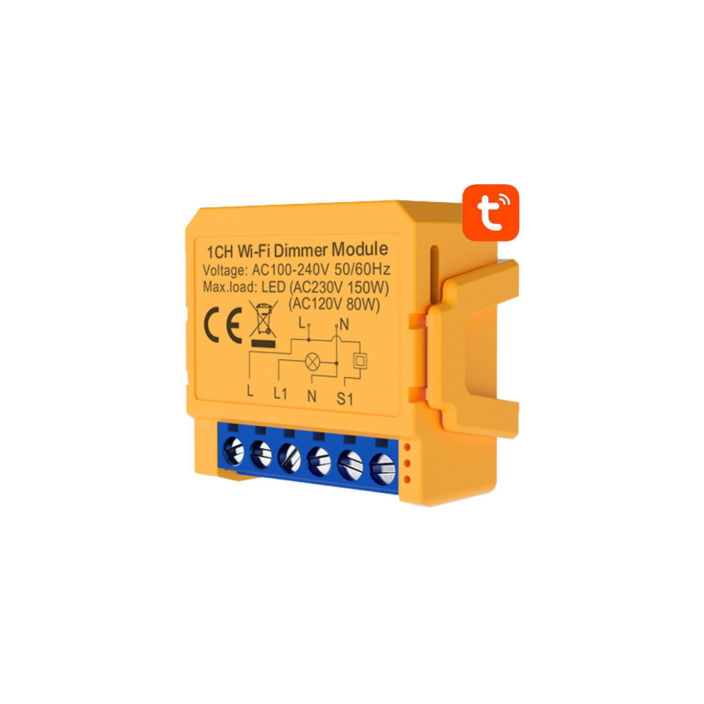 Smart socket switch WiFi Avatto DMS16-2 TUYA