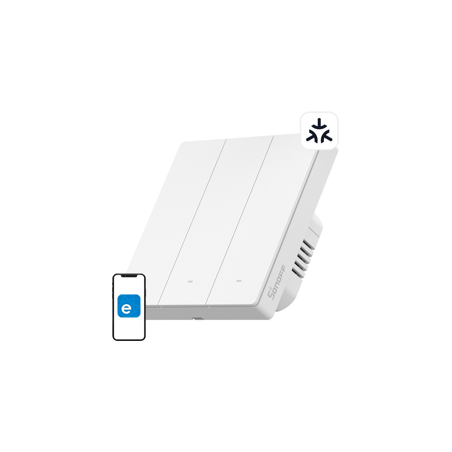 SONOFF M5-3C-86W WiFi Matter smart wall switch (3-channel)