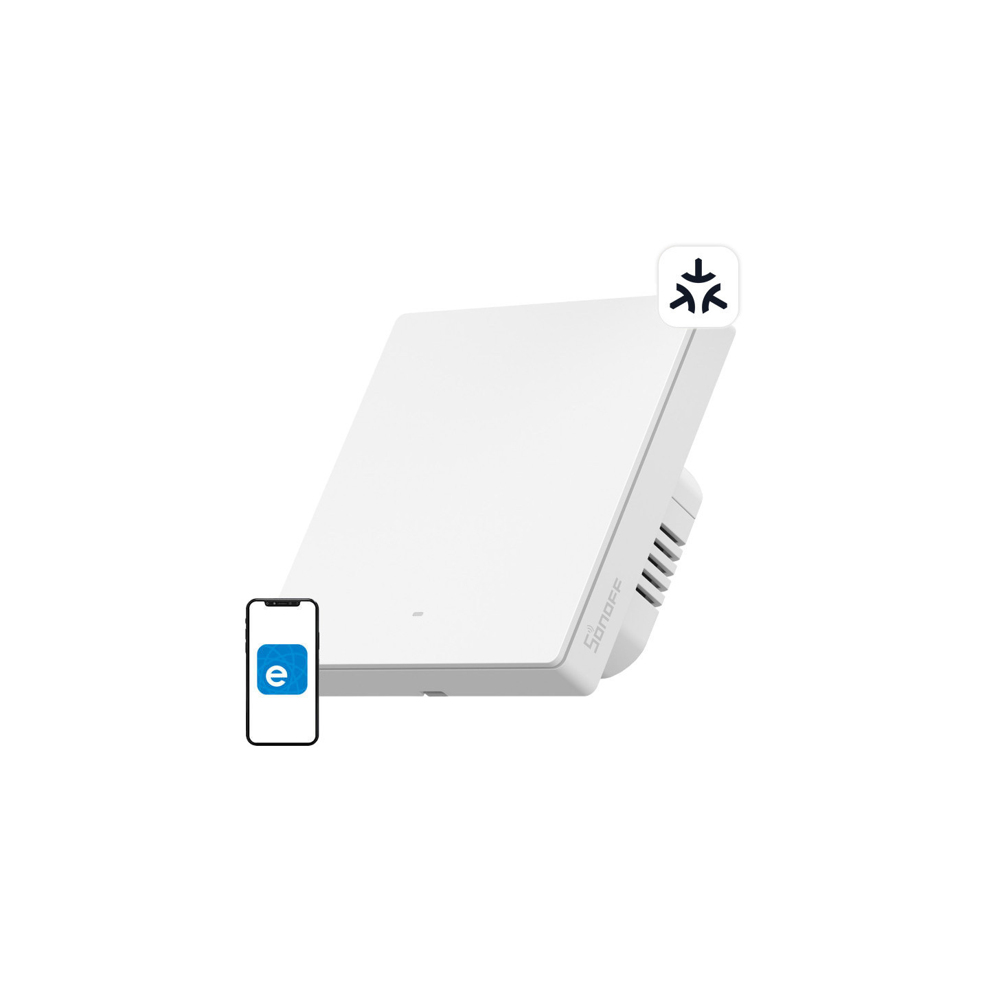 SONOFF M5-1C-86W WiFi Matter smart wall switch (1-channel)