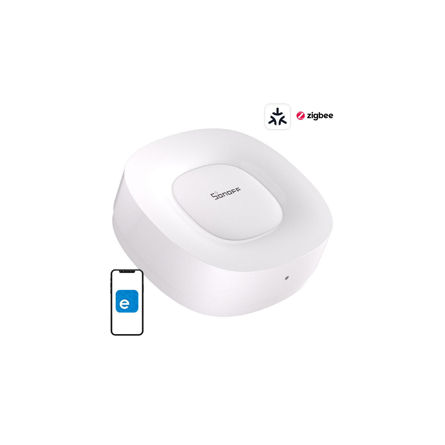 Bramka Matter ZigBee Bridge Ultra SONOFF ZBBridge-U (RJ45 LAN, 1.5 GHz, 1 GB RAM, 8 GB)