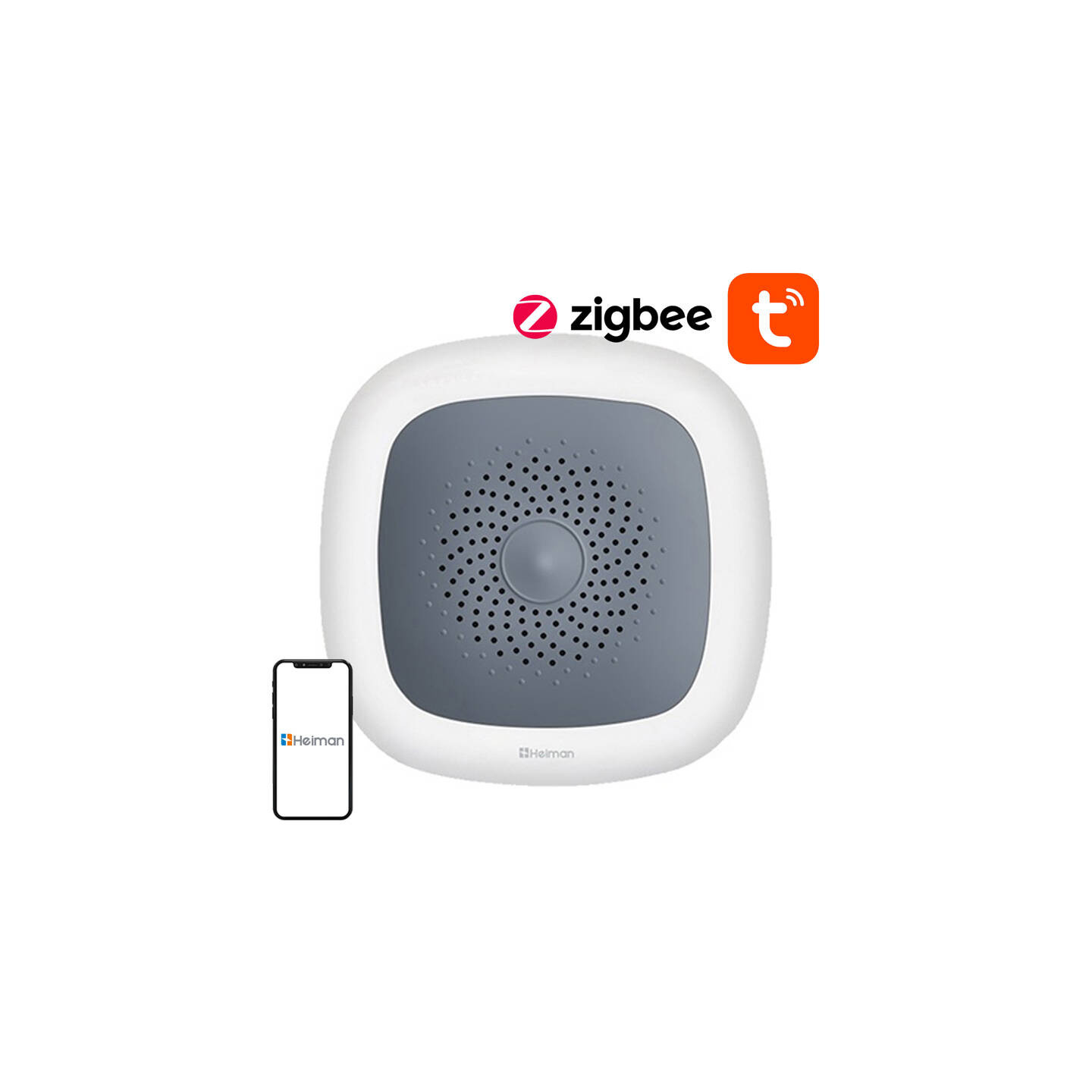 Zigbee Heiman HS1HT Tuya smart temperature and humidity sensor