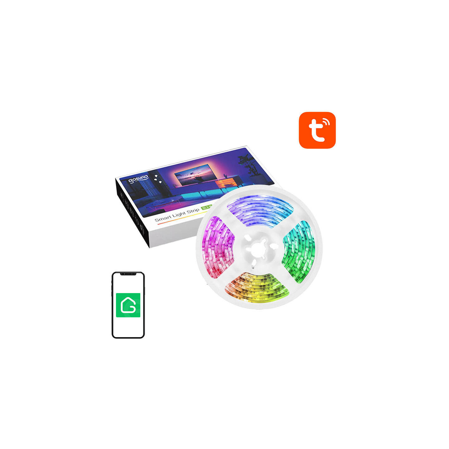 Gosund SL1 WiFi RGB LED smart tape (2.8m) Tuya