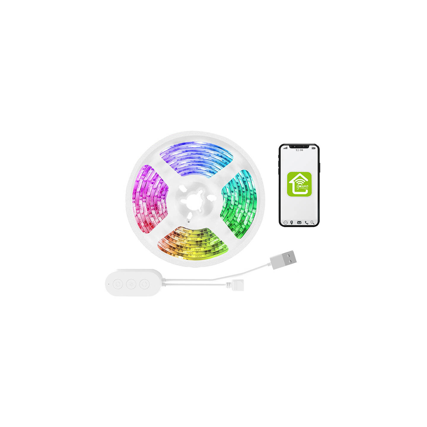 Gosund SL1 WiFi RGB LED smart tape (2.8m) Tuya