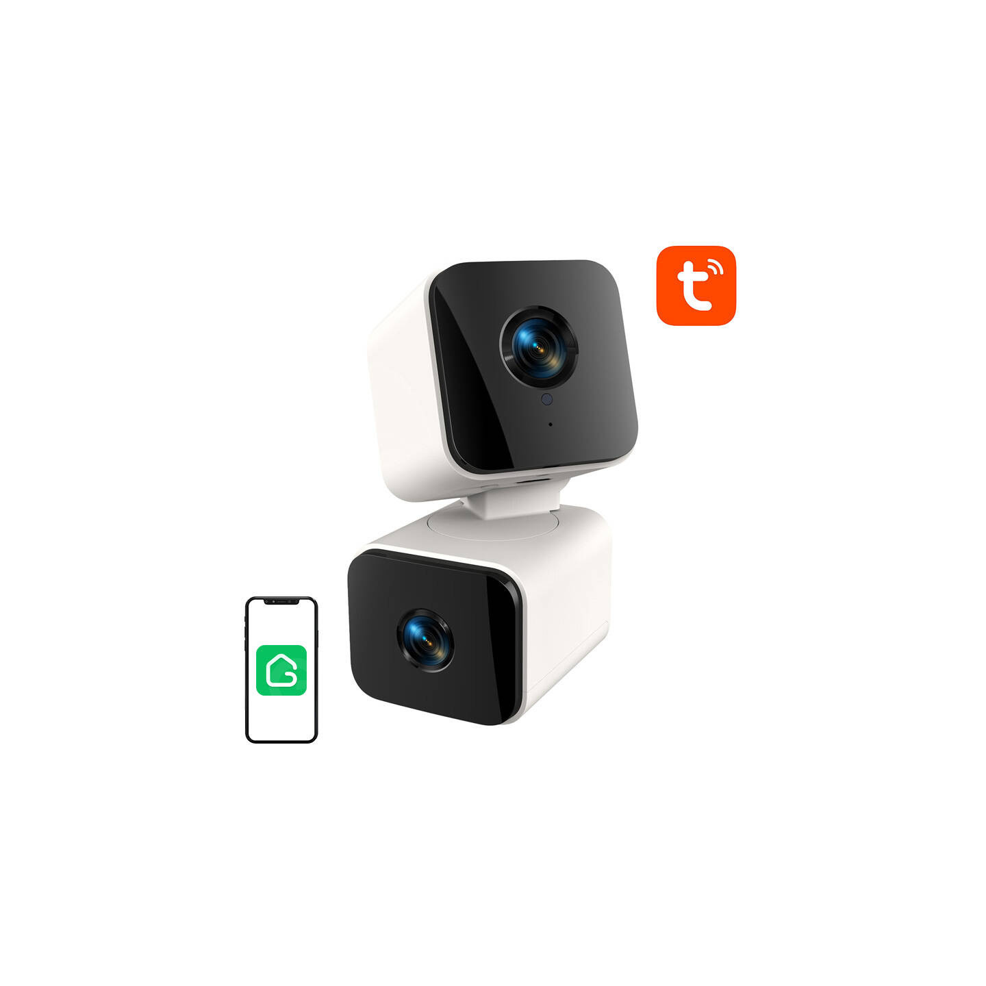 Gosund PC12 smart dual WiFi camera (4MP 1920x2160, Tuya)