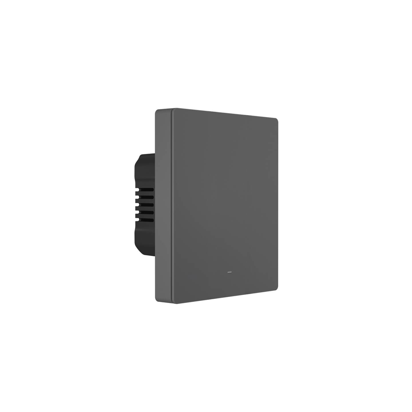 Smart WiFi wall switch SONOFF M5-1C-80 (1-channel, for frame, graphite)