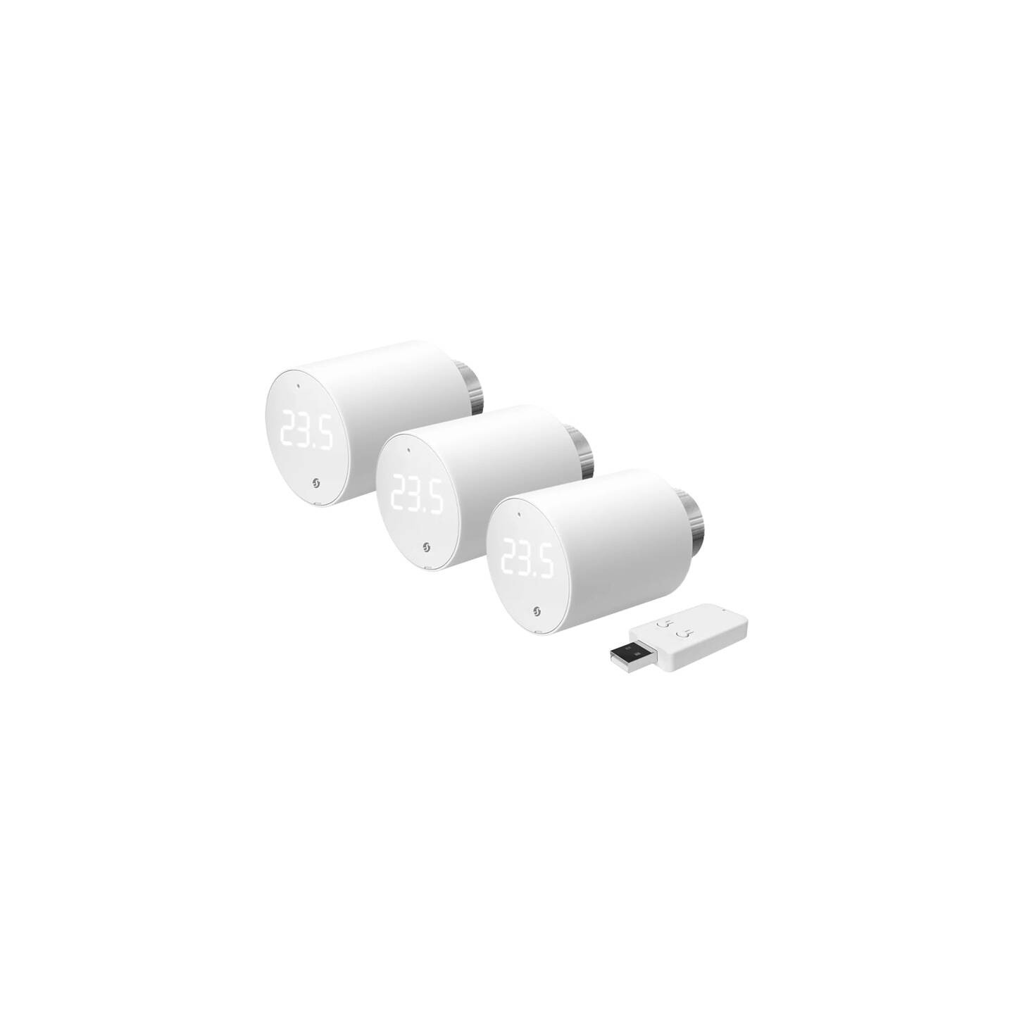 Shelly BLU TRV Thermostatic head, WiFi/Bluetooth (3 pieces with control unit)
