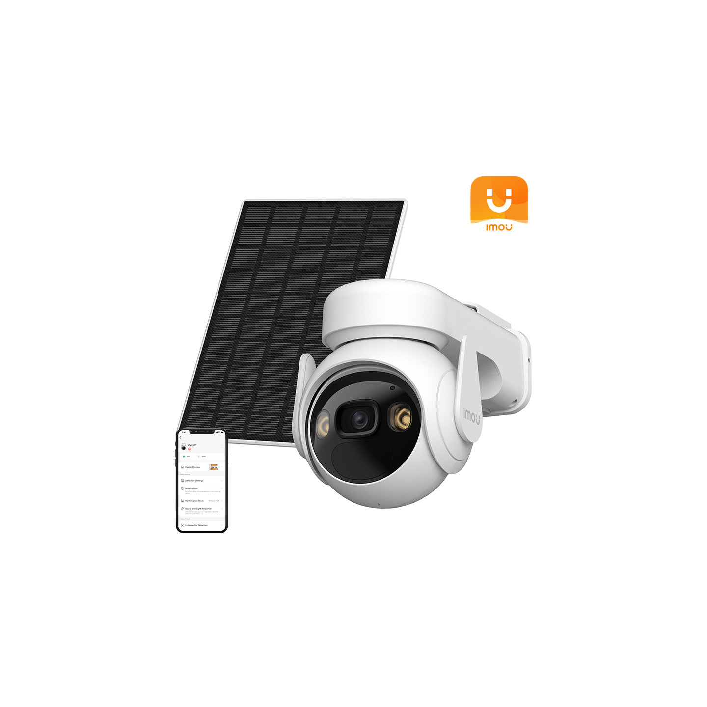 Rotating outdoor WiFi camera with solar panel IMOU Cell PT kit lite (type C)