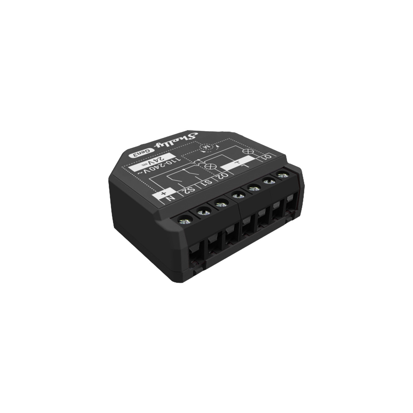 Shelly 2PM Gen3 Set of 4 Controller WiFi/Bluetooth