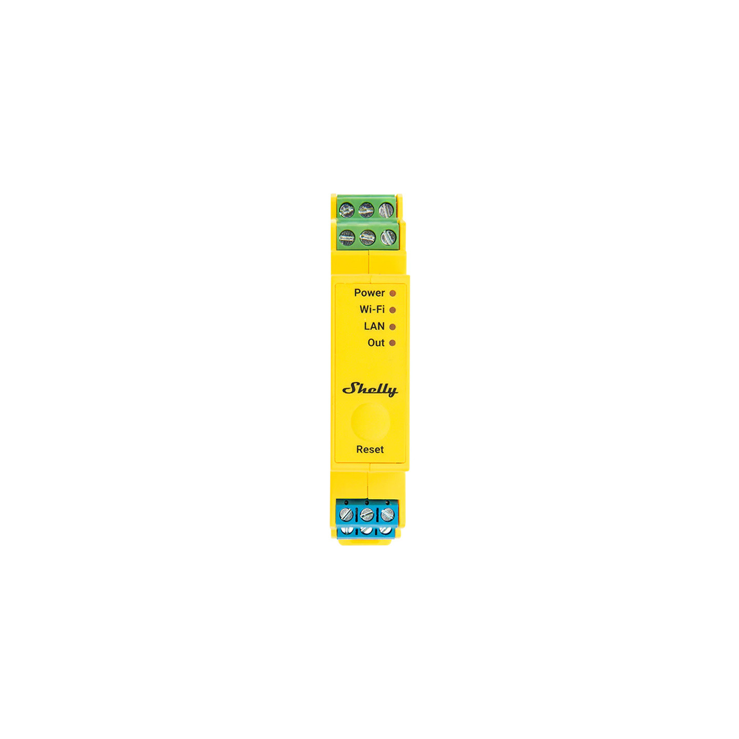 Shelly RGBWW Pro WiFi 5-Channel DIN Rail Lighting Controller