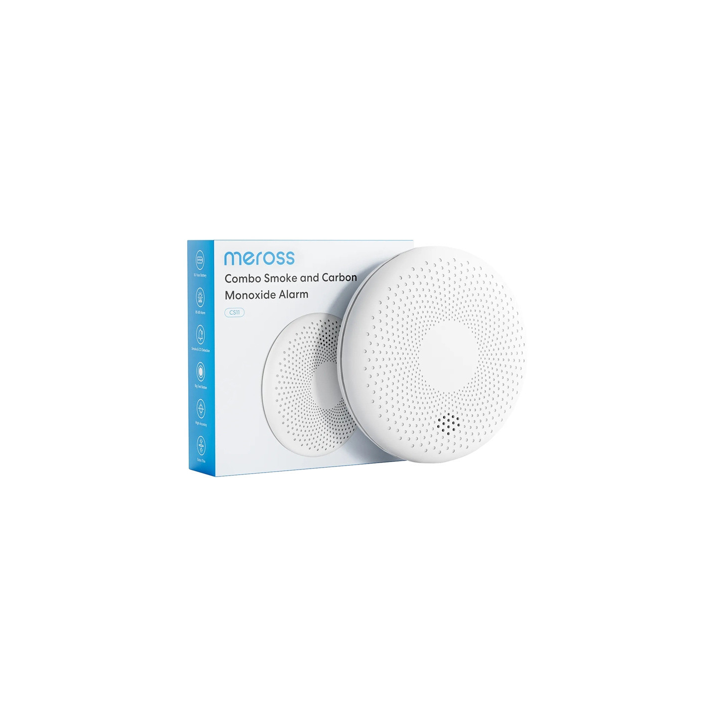 Meross CS11-EU smoke and carbon monoxide detector