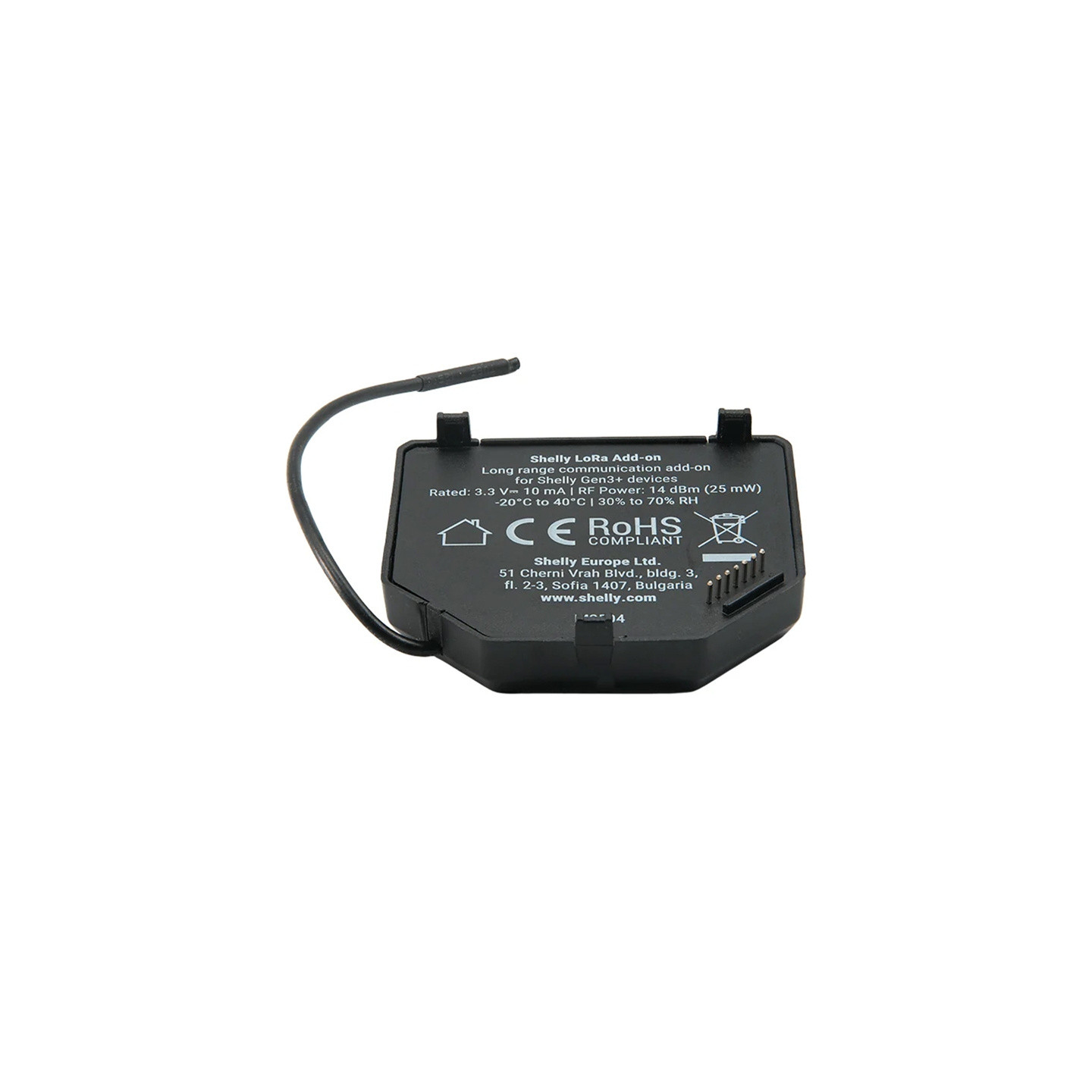 Set of 2 EU868 Relays for gen.3/4 Shelly LoRa Add-on