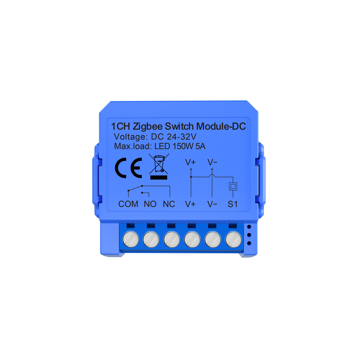 Avatto ZWSM16-DC32V-1 1-channel ZigBee switch module with a potential-free contact