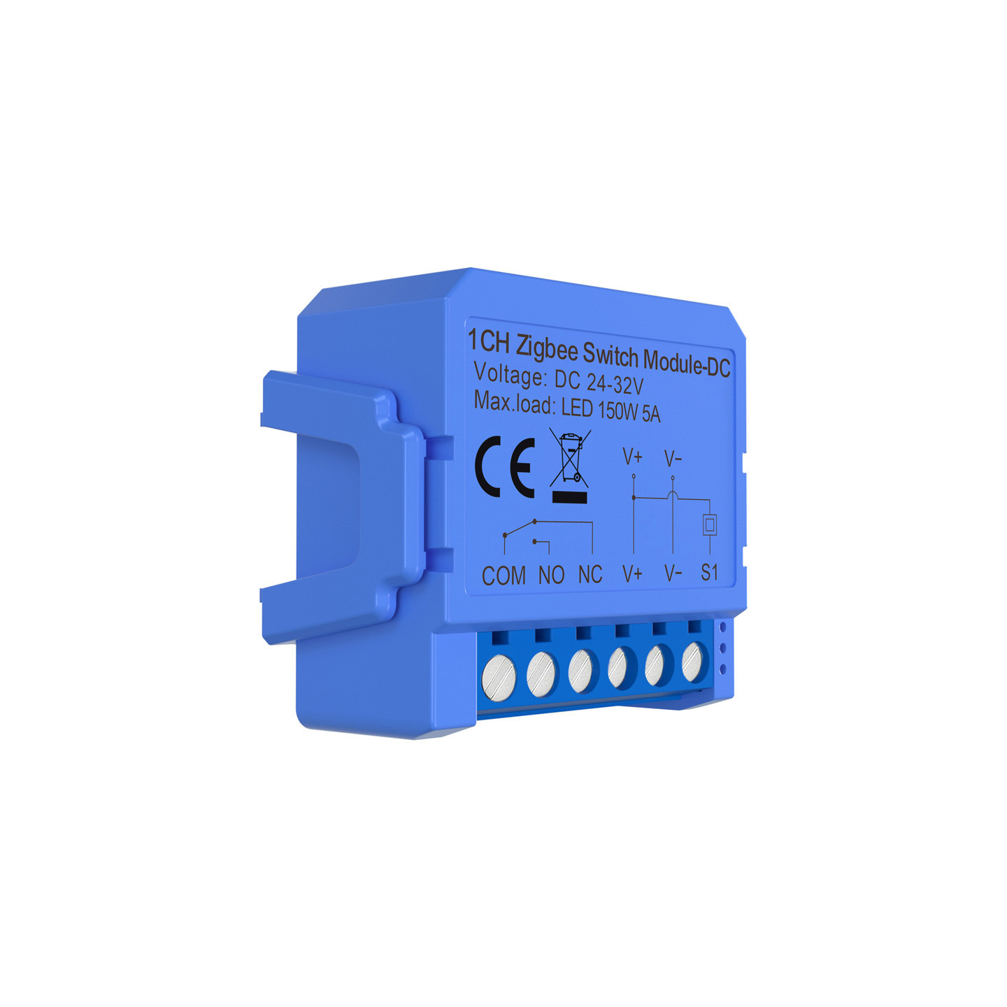 Avatto ZWSM16-DC32V-1 1-channel ZigBee switch module with a potential-free contact
