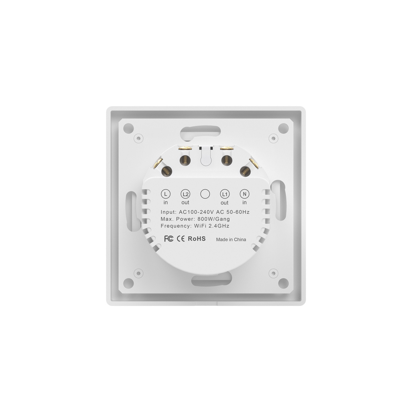 Avatto TS20-EU-W2 WiFi touch light switch