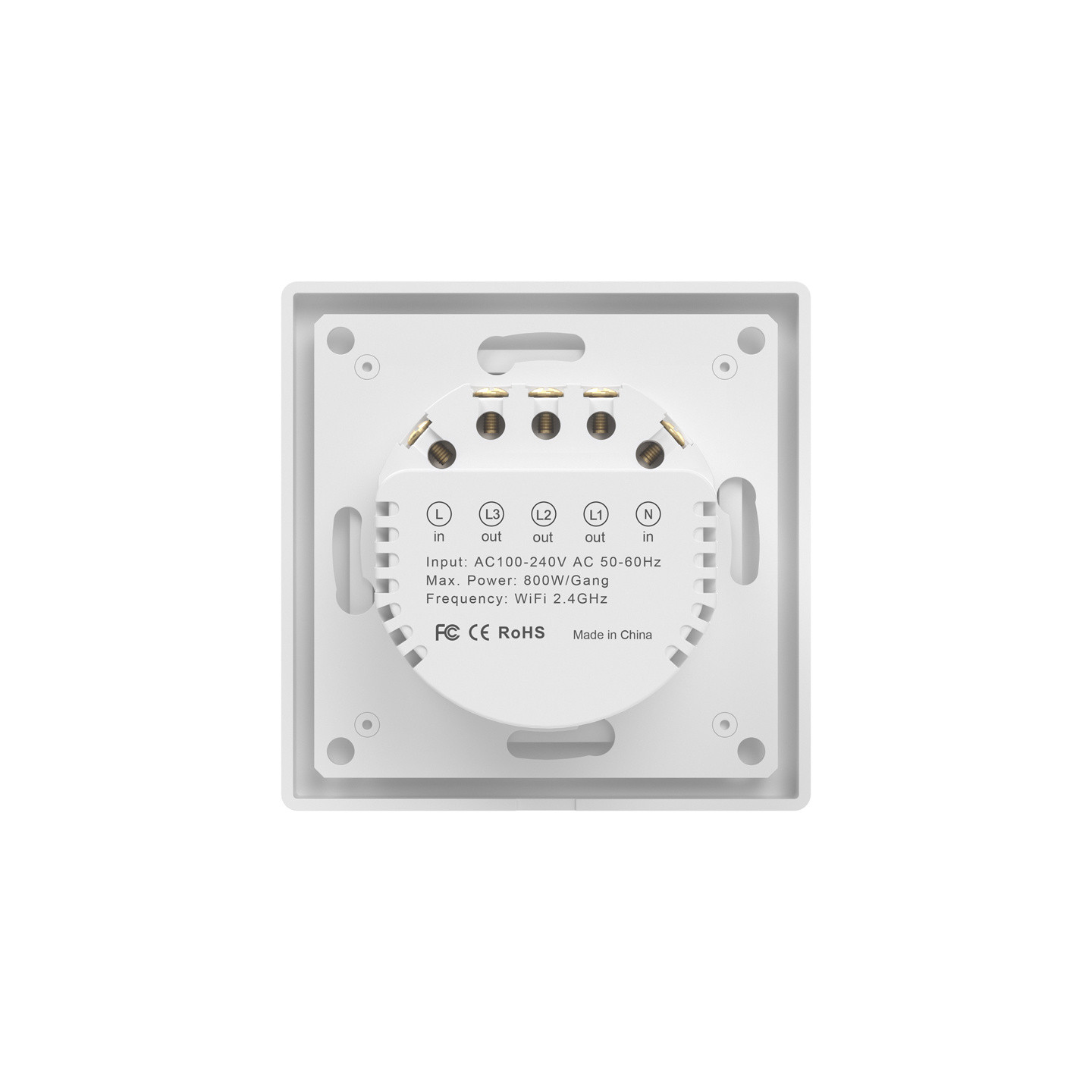 Avatto TS20-EU-W3 WiFi touch light switch