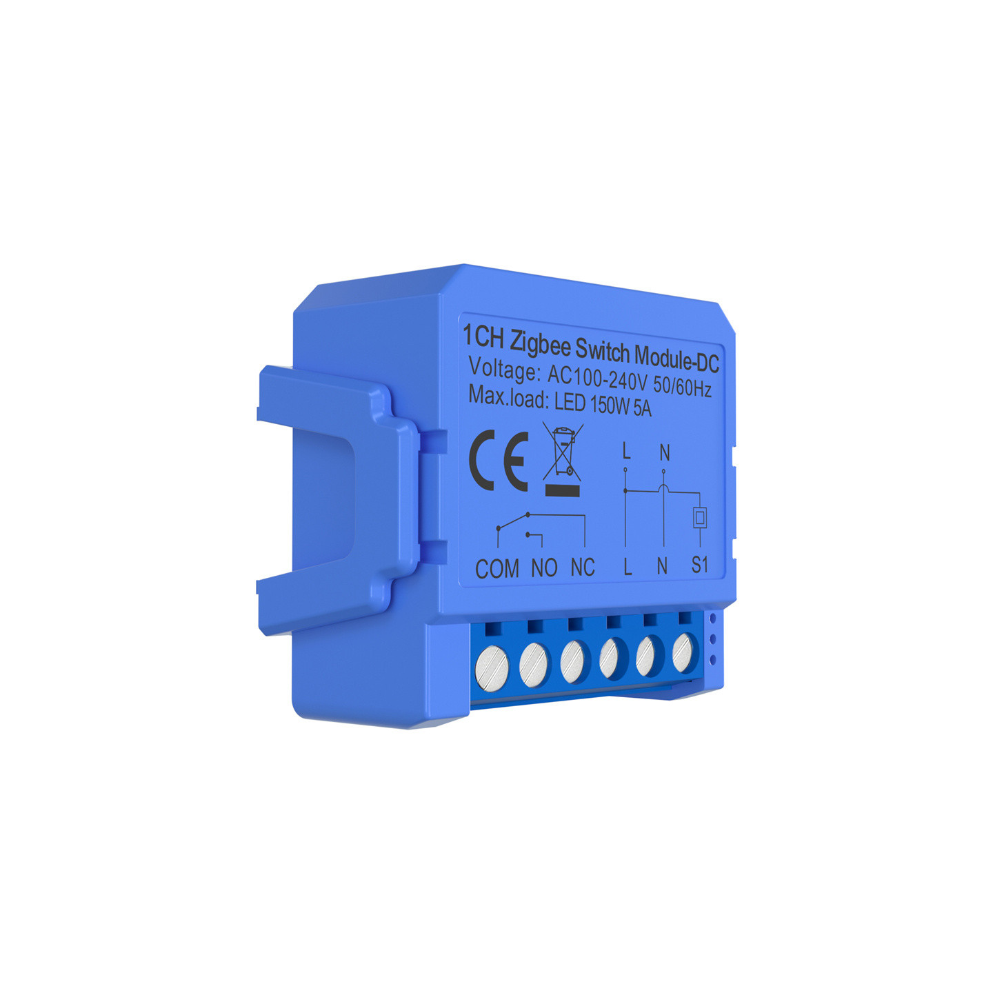 Avatto ZWSM16-DC-1 intelligent 1-channel ZigBee switch module with voltage-free DC contact