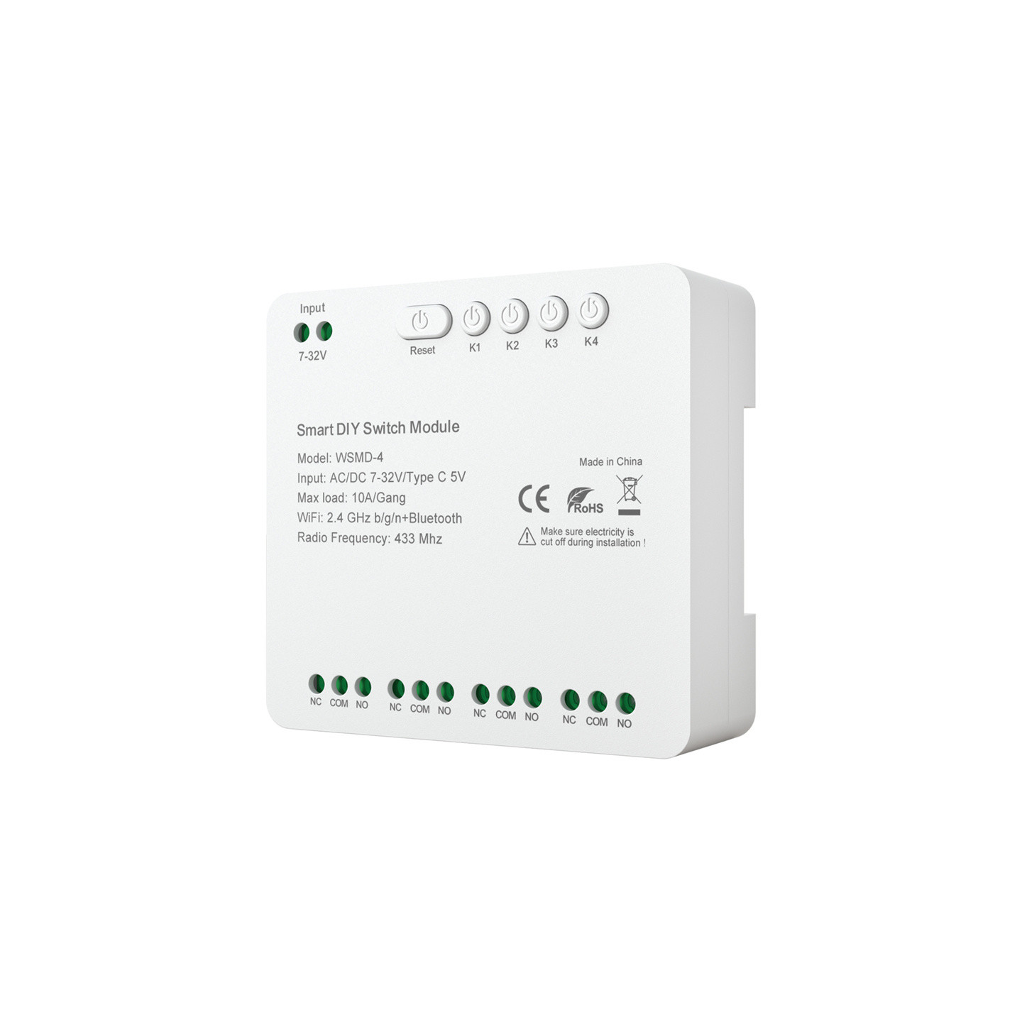DIY Avatto WSMD-4 32V smart switch module
