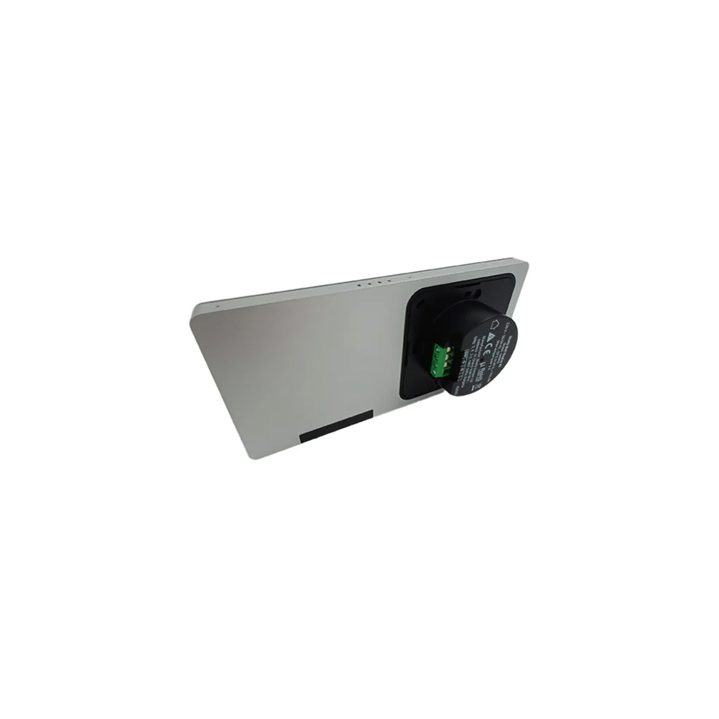 Dual Control Panel Shelly Wall Display X2 WiFi/BLU (silver) + BLU H&T