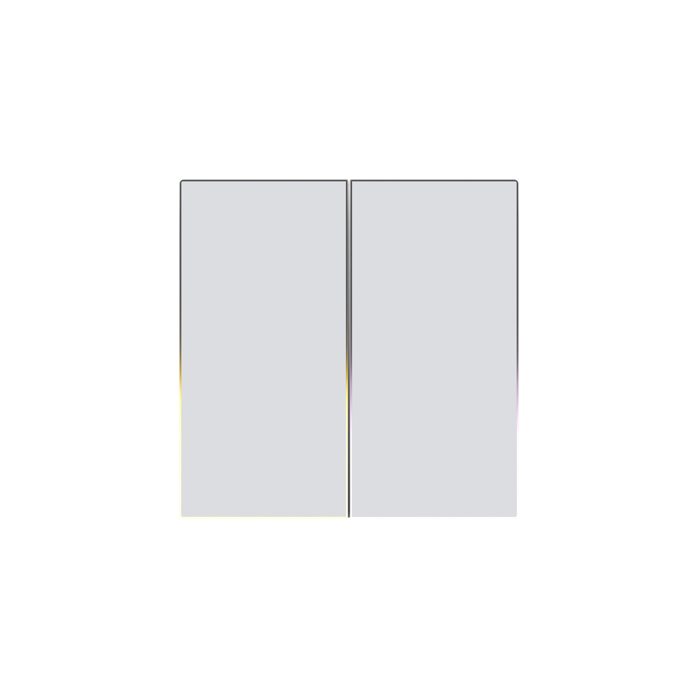 ZigBee Avatto TS60-EU-W2 Touch Light Switch Dual TUYA (white).