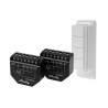 Set of 2 WiFi Shutter Controllers for Blinds/Curtains Shelly Shutter + BLU RC Button 4