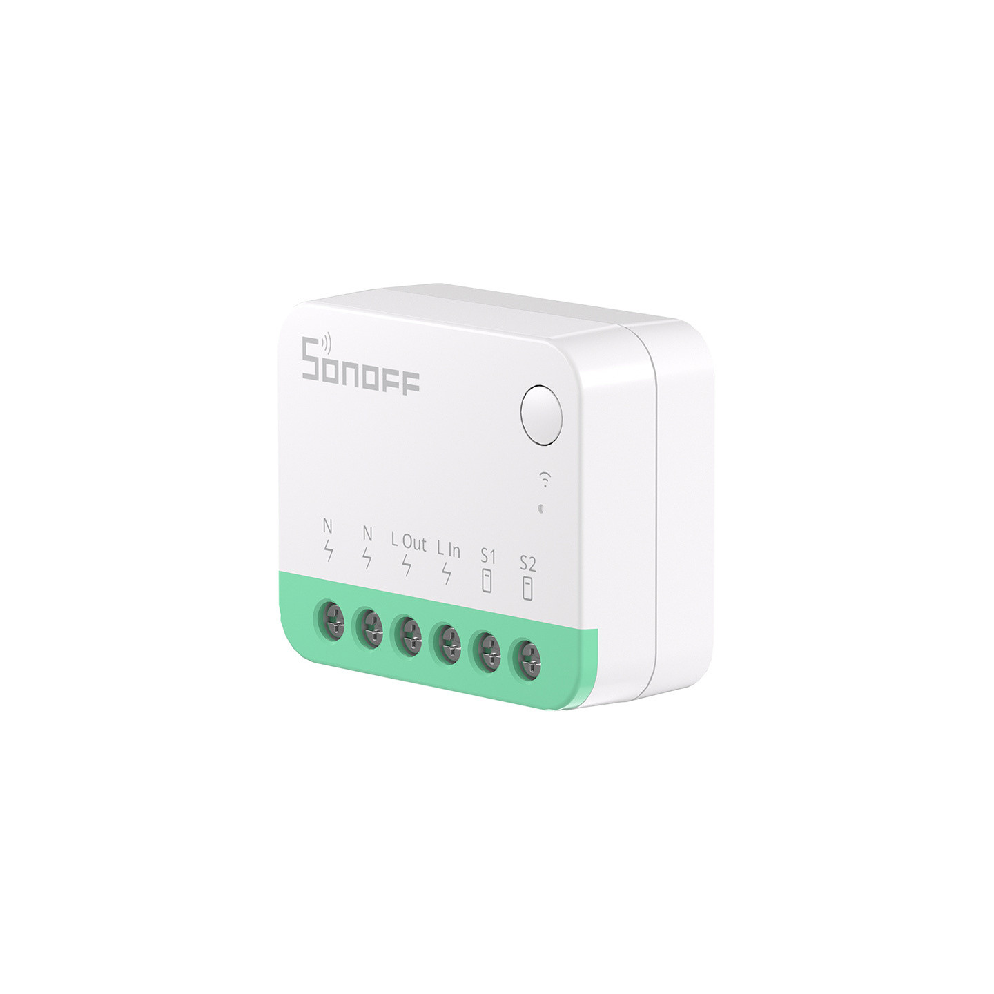 Sonoff MINIR4M Matter smart WiFi mini switch (HomeKit, SmartThings, Home Assistant).