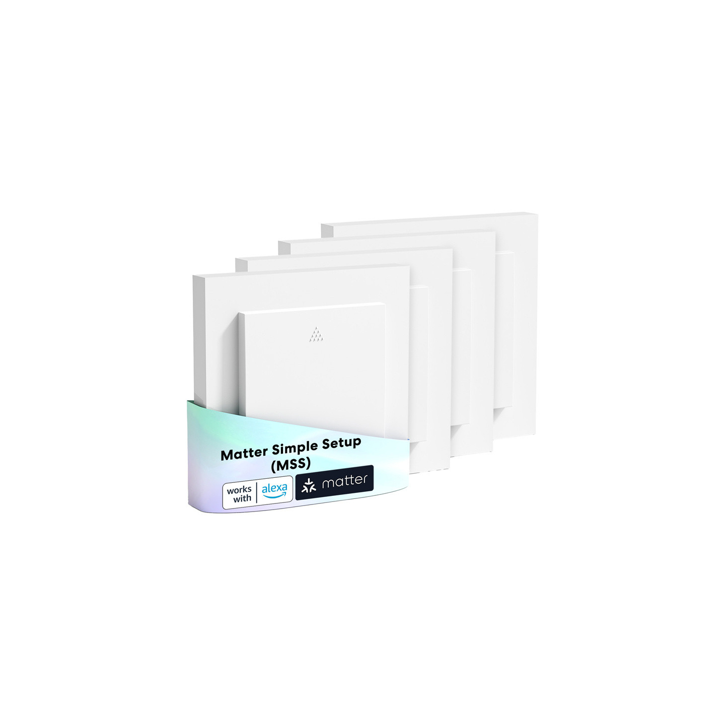 MEROSS MRS105MA-EU Smart Wi-Fi (Matter) Roller Shade Switch (4-Pack)