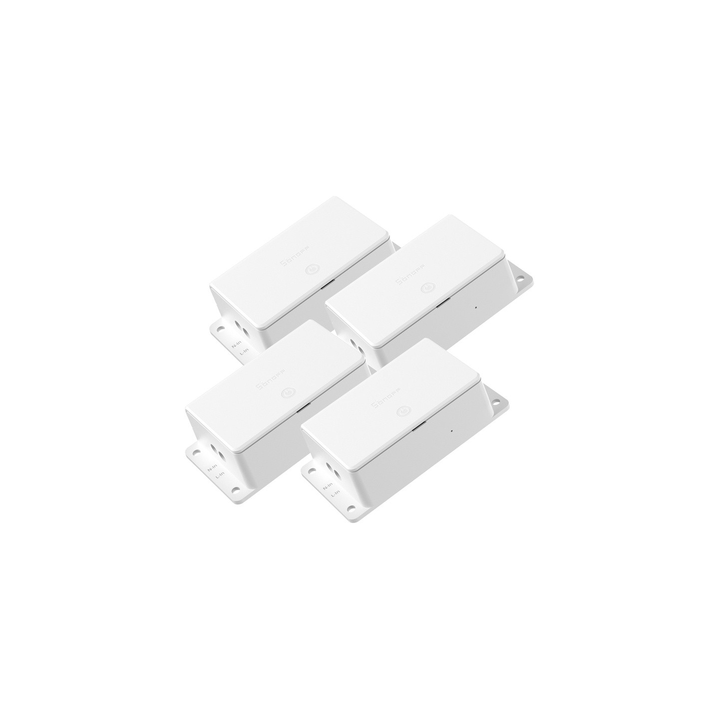 SONOFF Basic R5 Gen5 Wi-Fi Matter 10A Switch, 4-Pack