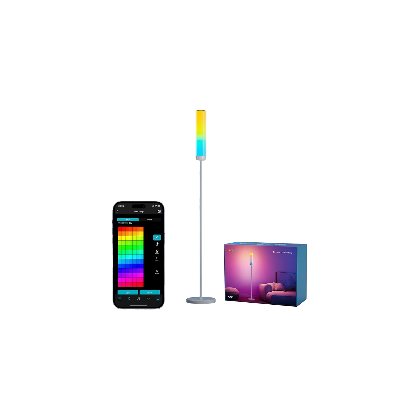 LEPRO O1 2300lm RGB Floor Lamp
