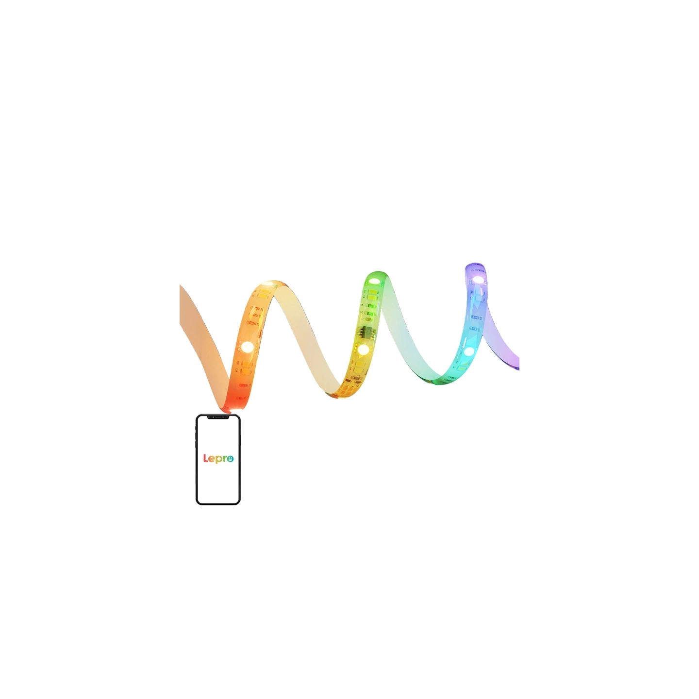LEPRO SW1-6 RGB Smart LED Strip, 6 m