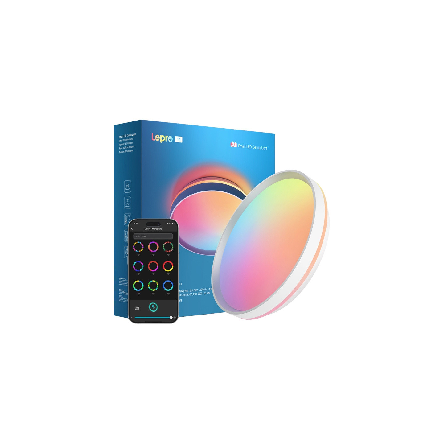LEPRO T1 Smart Ceiling Light, 1800 lm