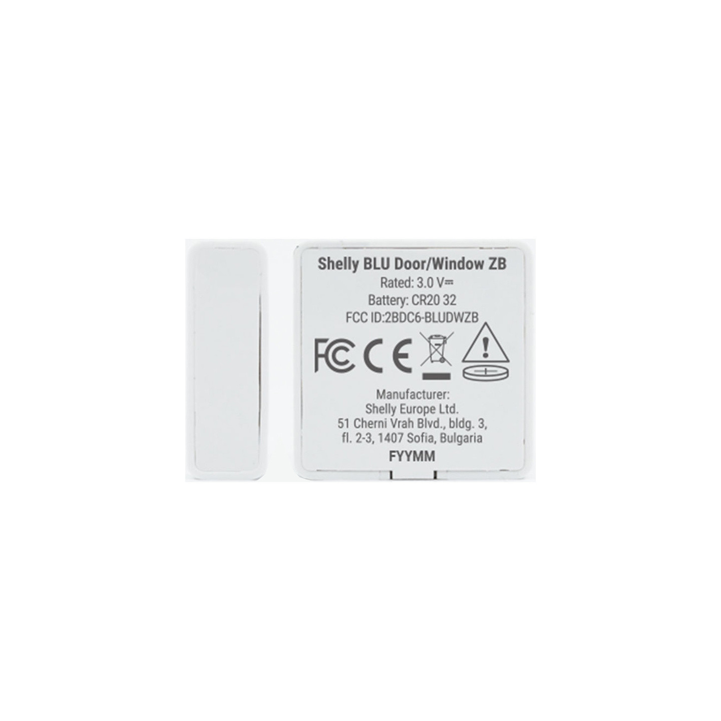 Shelly BLU Door/Window ZB Zigbee, Bluetooth Sensor