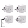 SONOFF S61s Matter External Plug via Wi-Fi, 4-Pack