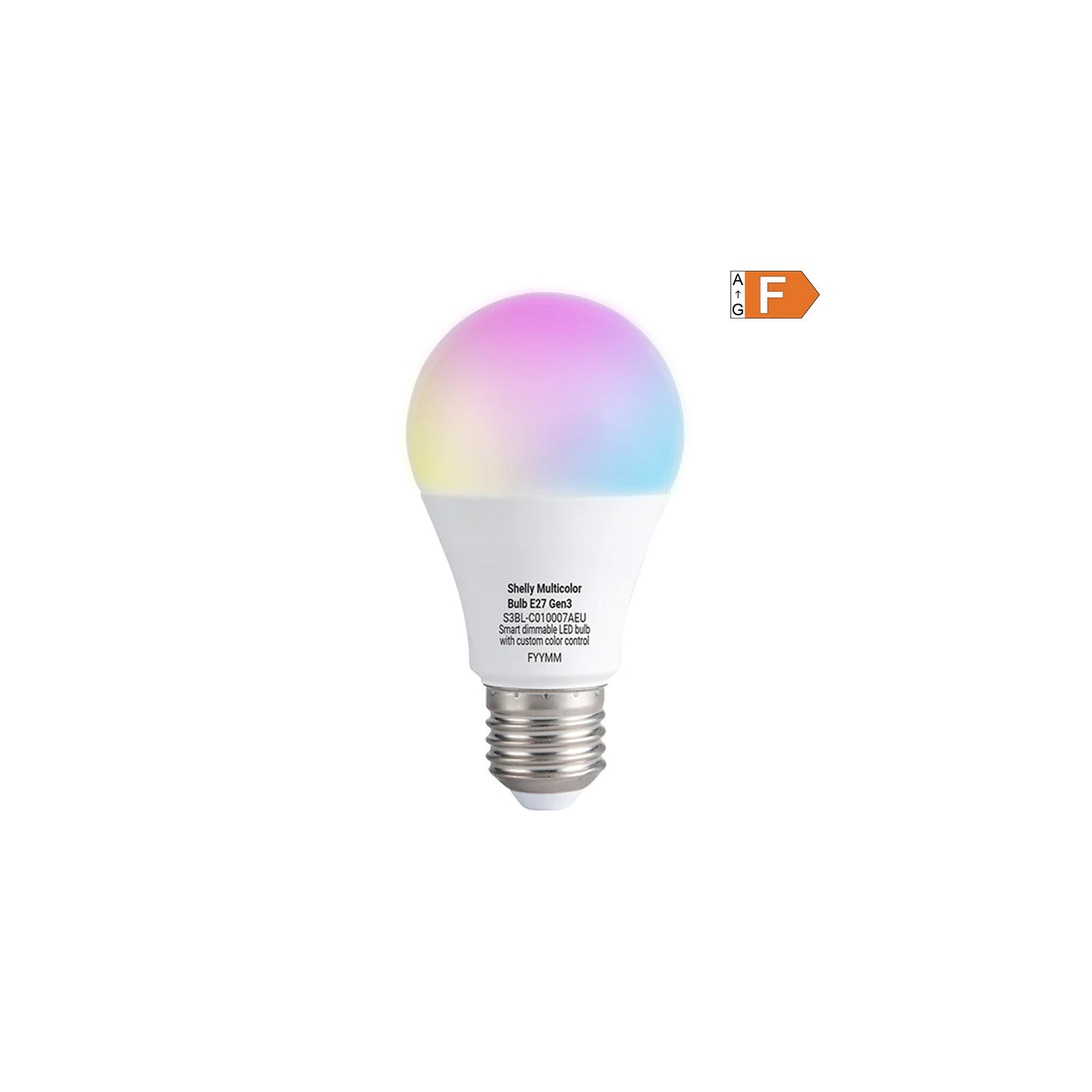 SHELLY Multicolor Bulb Gen3 E27 LED Light Bulb