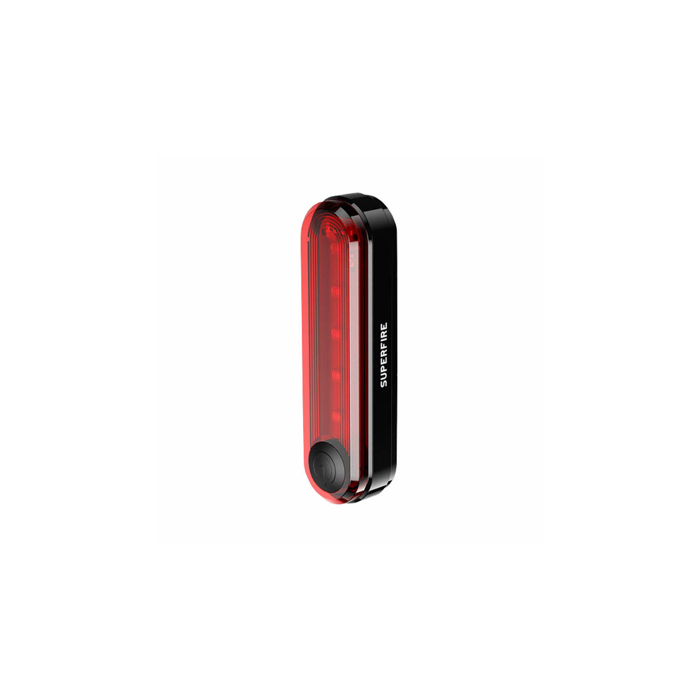 Superfire BTL01 rear bike light, USB, 230mAh