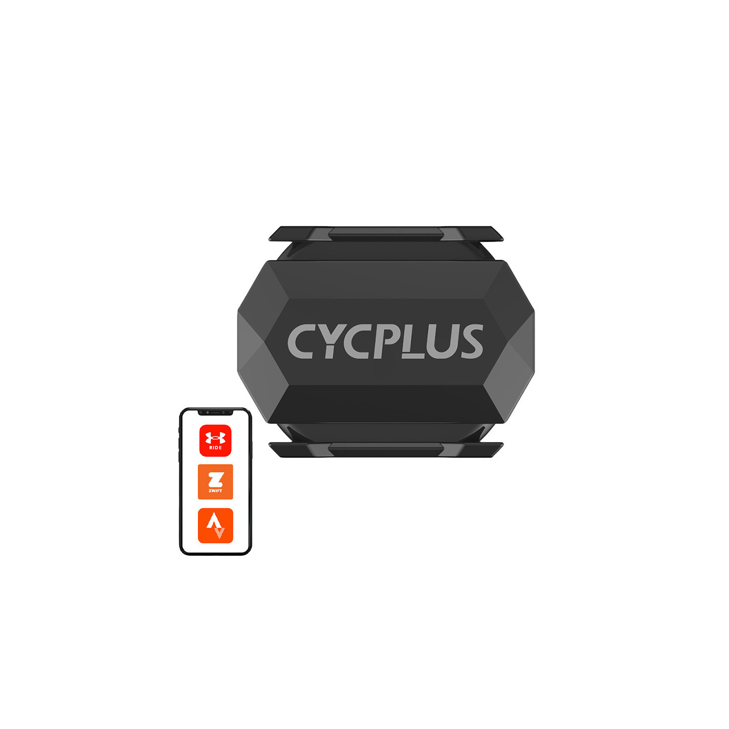 Cycplus C3 cadence and speed sensor- compatible  Wahoo, Zwift, Endomondo, Mapmyride, etc.