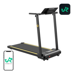 View product UREVO Foldi Mini electric treadmill (black and orange)