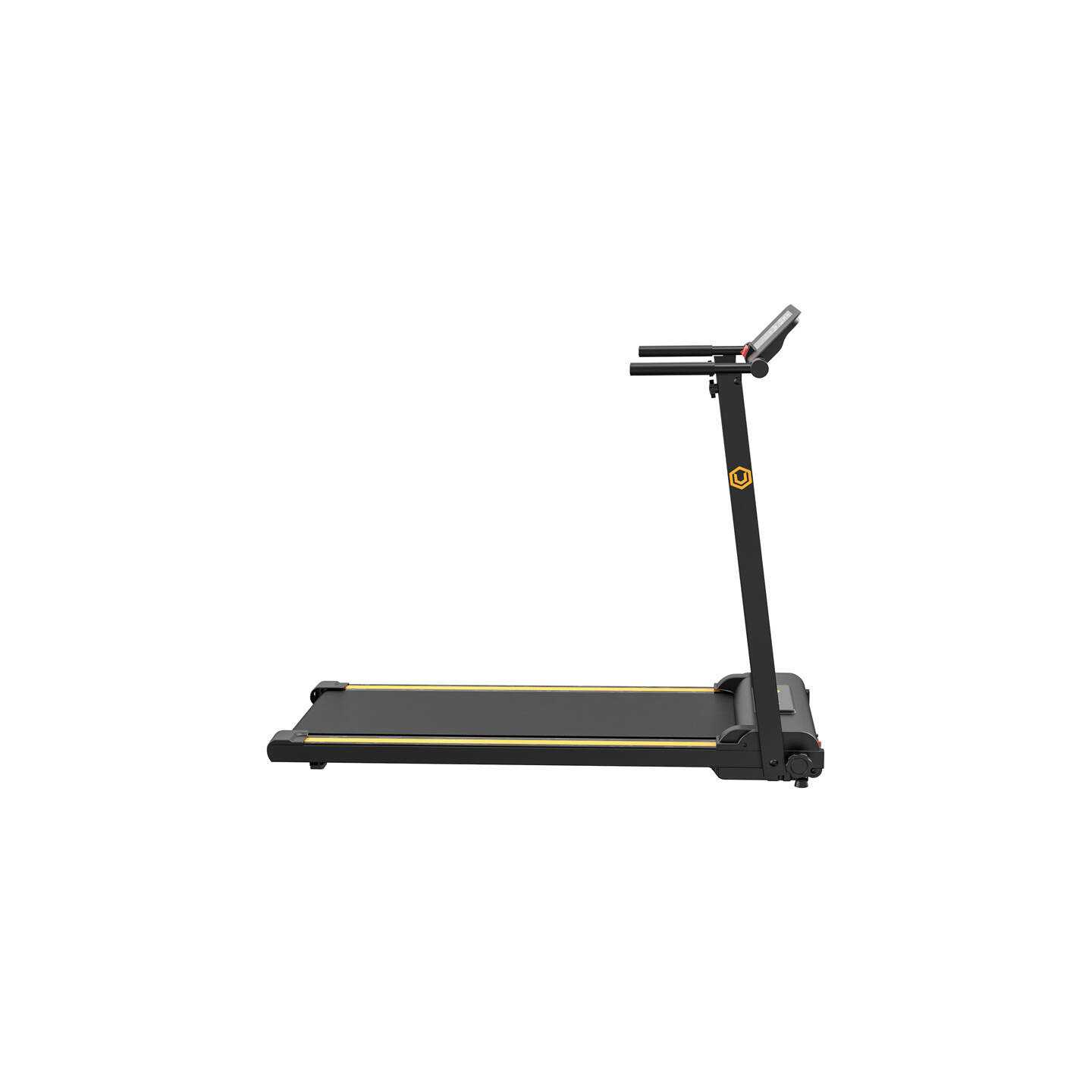 UREVO Foldi Mini electric treadmill (black and orange)