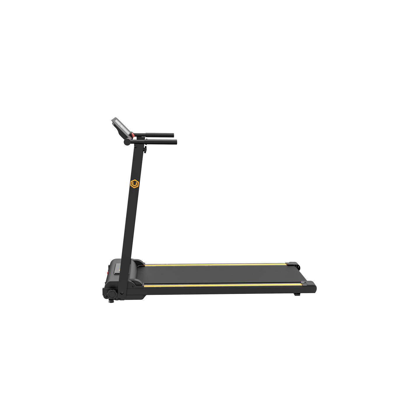 UREVO Foldi Mini electric treadmill (black and orange)