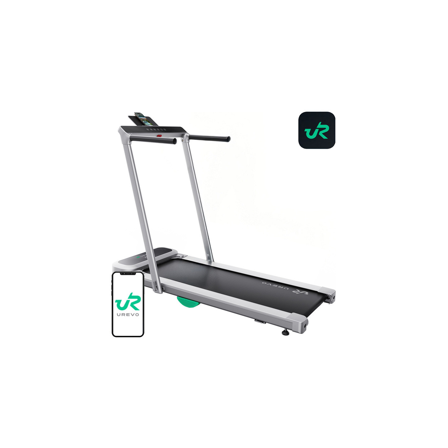 UREVO FoldiMix 5 Pro electric treadmill (silver)