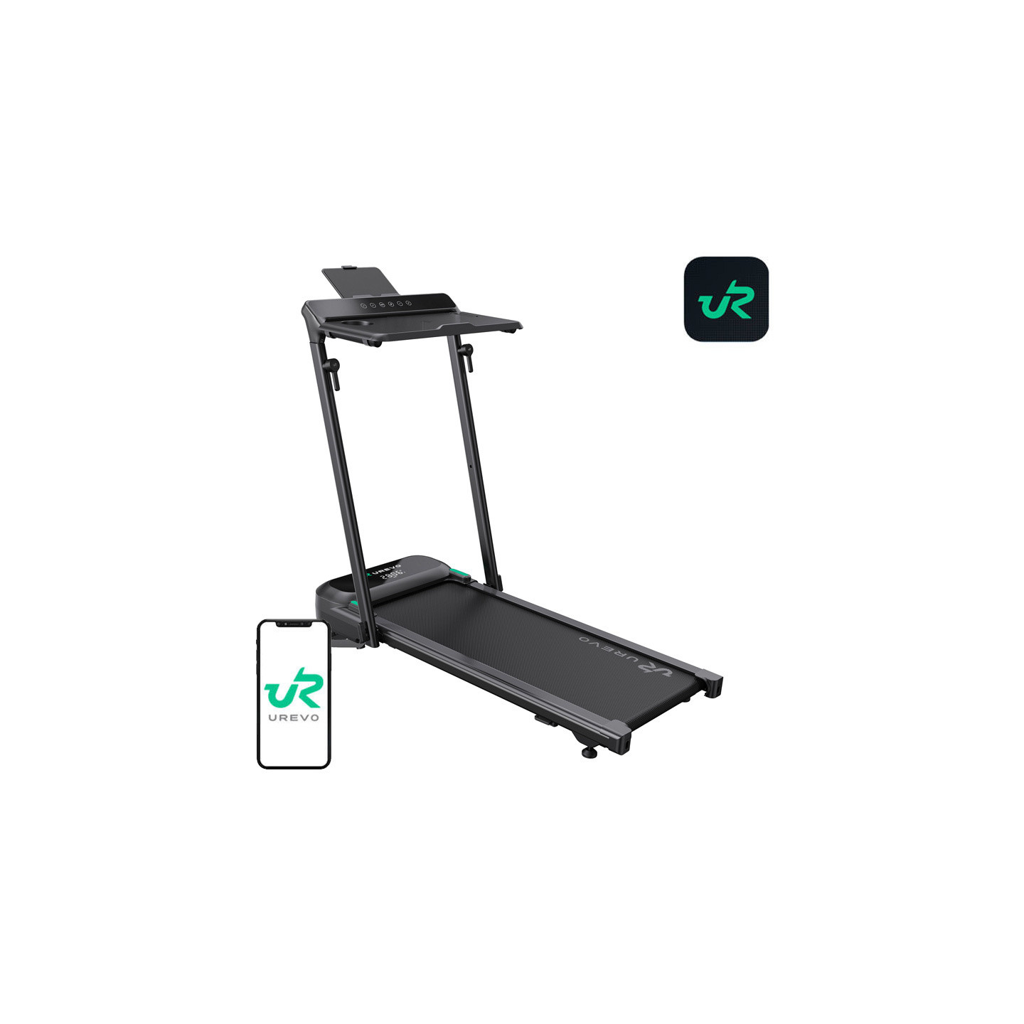 Urevo FoldiMix 5L electric treadmill (black)