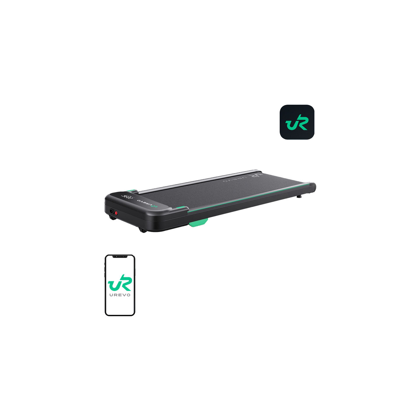 UREVO Spacewalk E4APP electric treadmill (black)