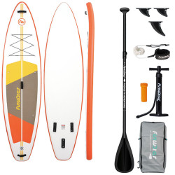 View product FunWater SUP paddleboard SUPFW69B 3,35m (orange-white)