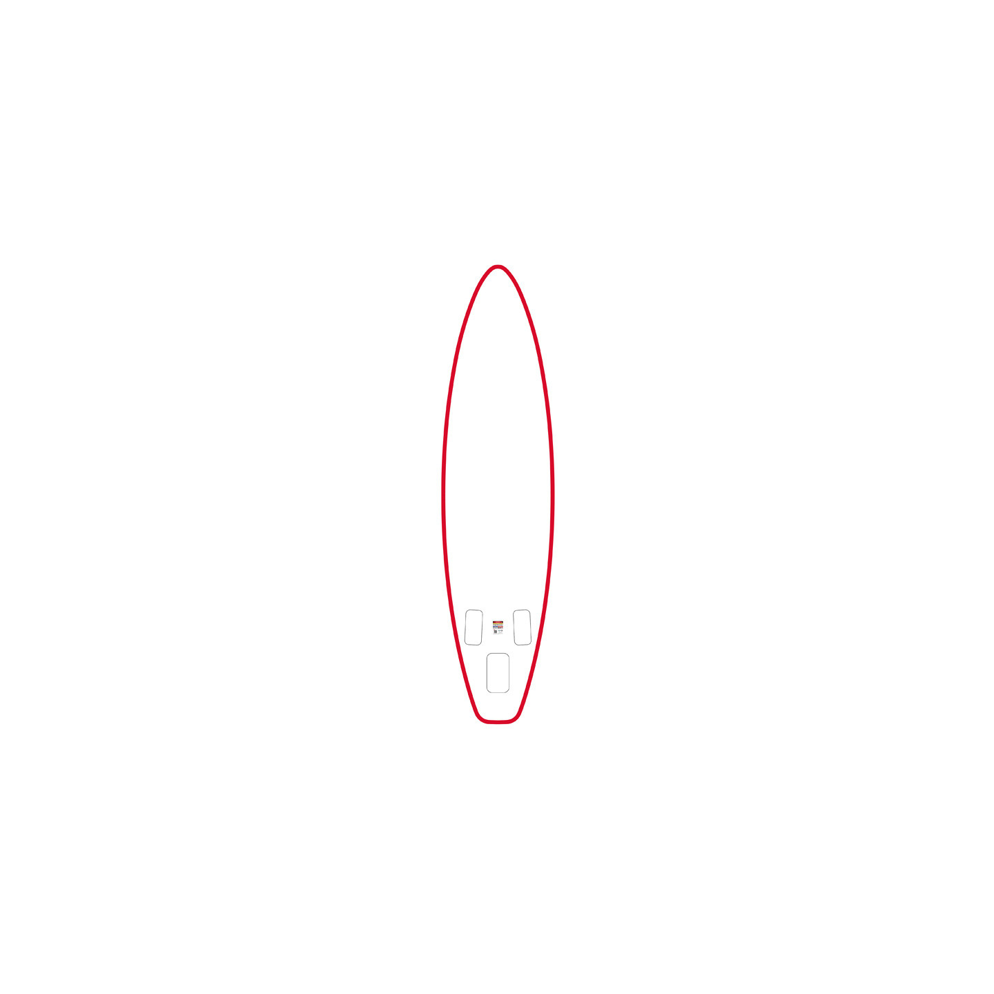 FunWater SUP paddleboard SUPFW69C 3,35m (red-white)