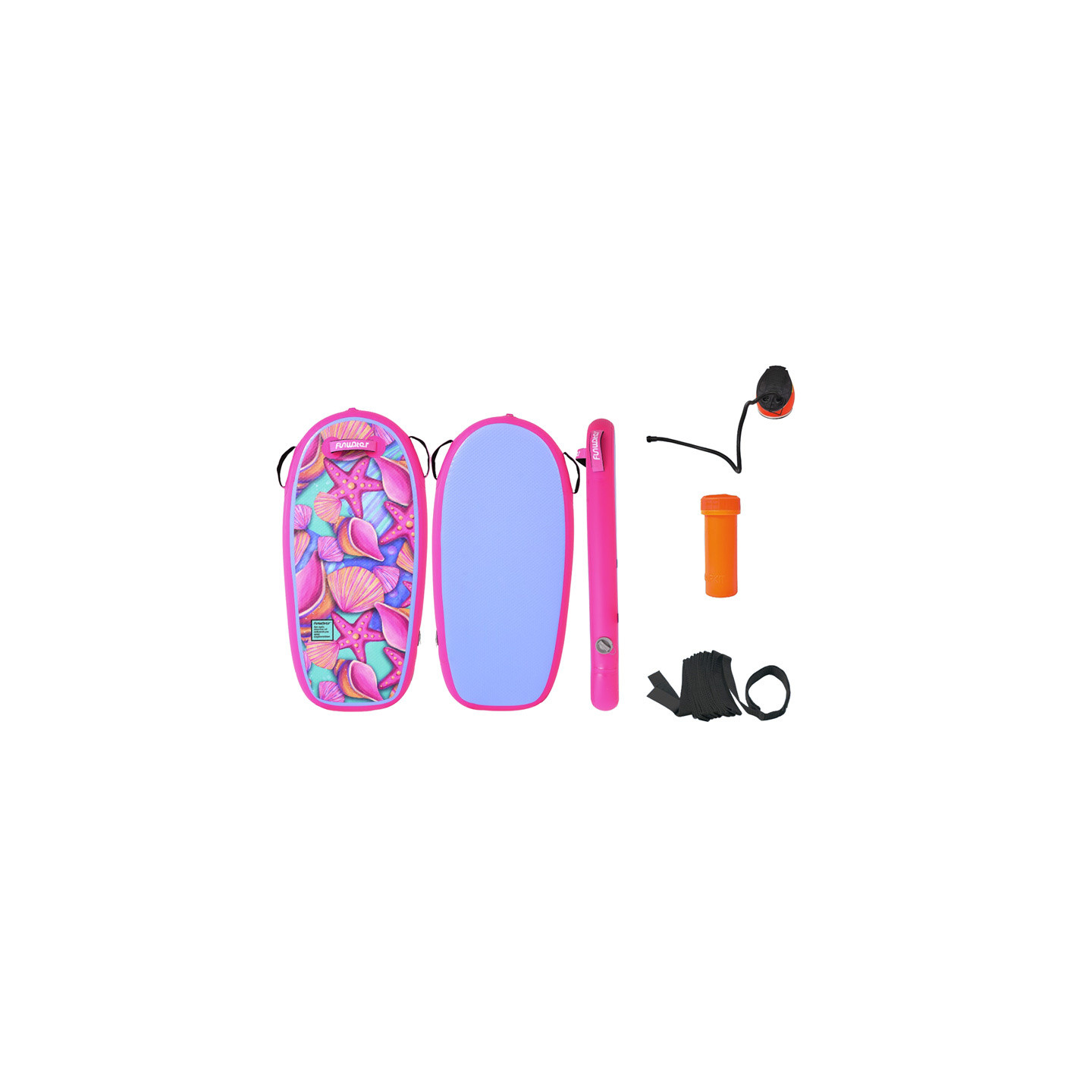 FunWater inflatable bodyboard ESIZ00089 1,1m (pink)