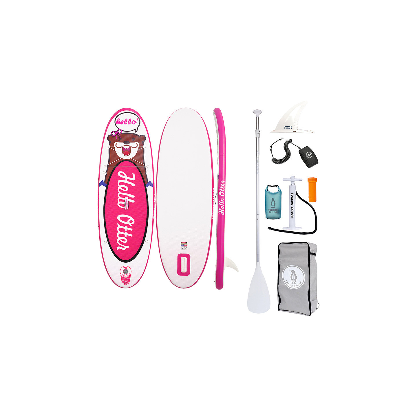 FunWater Tuxedo Sailor Children's SUP Paddle Board 2,4m (pink)