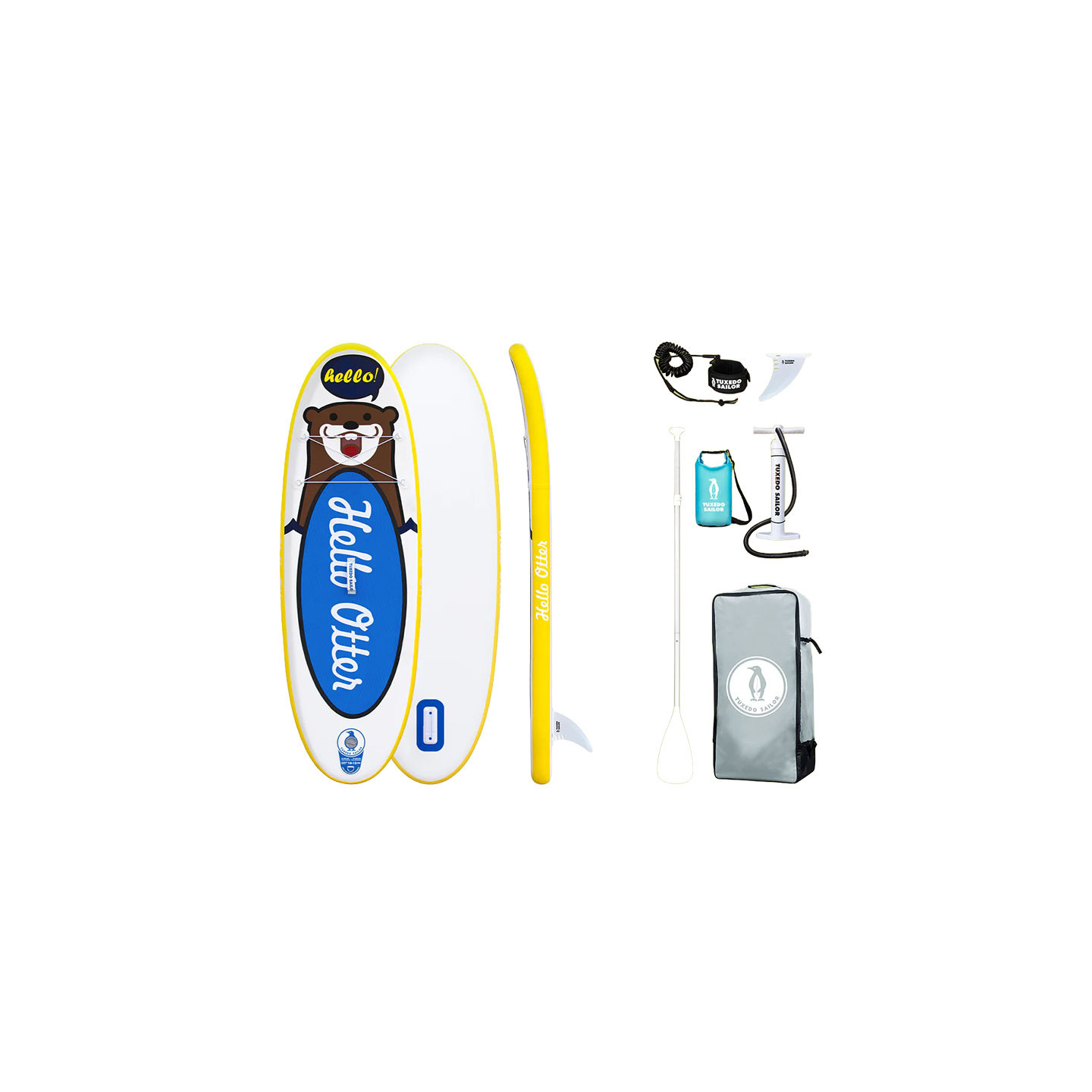 FunWater Tuxedo Sailor children's SUP paddle board 2,4m (blue)