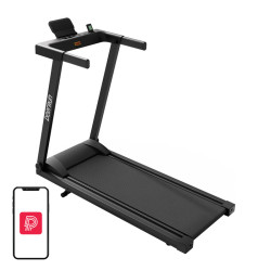 View product DeerRun A1 Pro Move + folding electric treadmill (black)