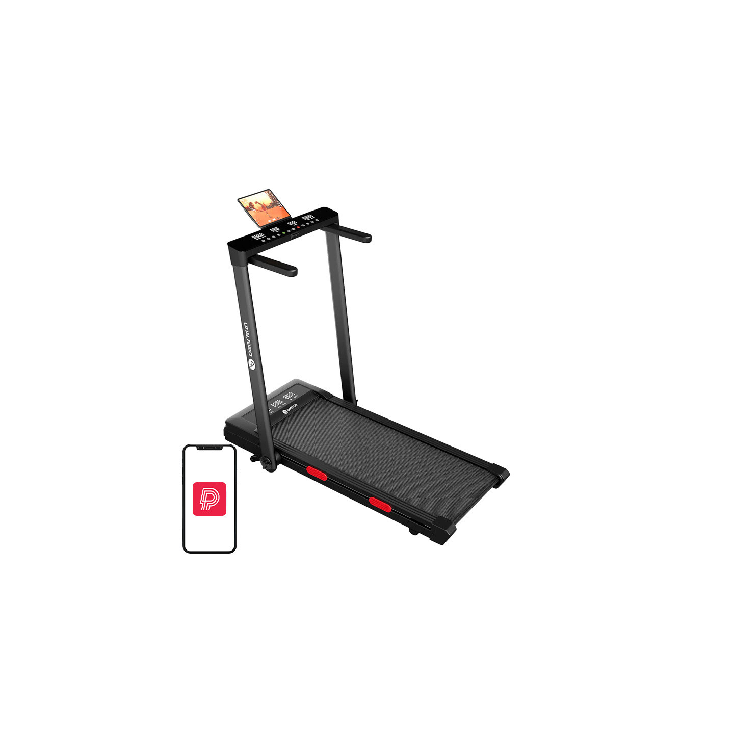 DeerRun Z10Pro folding electric treadmill (black)